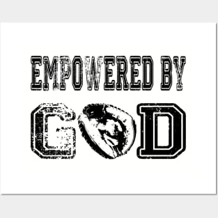 Empowered by GOD Baseball Posters and Art